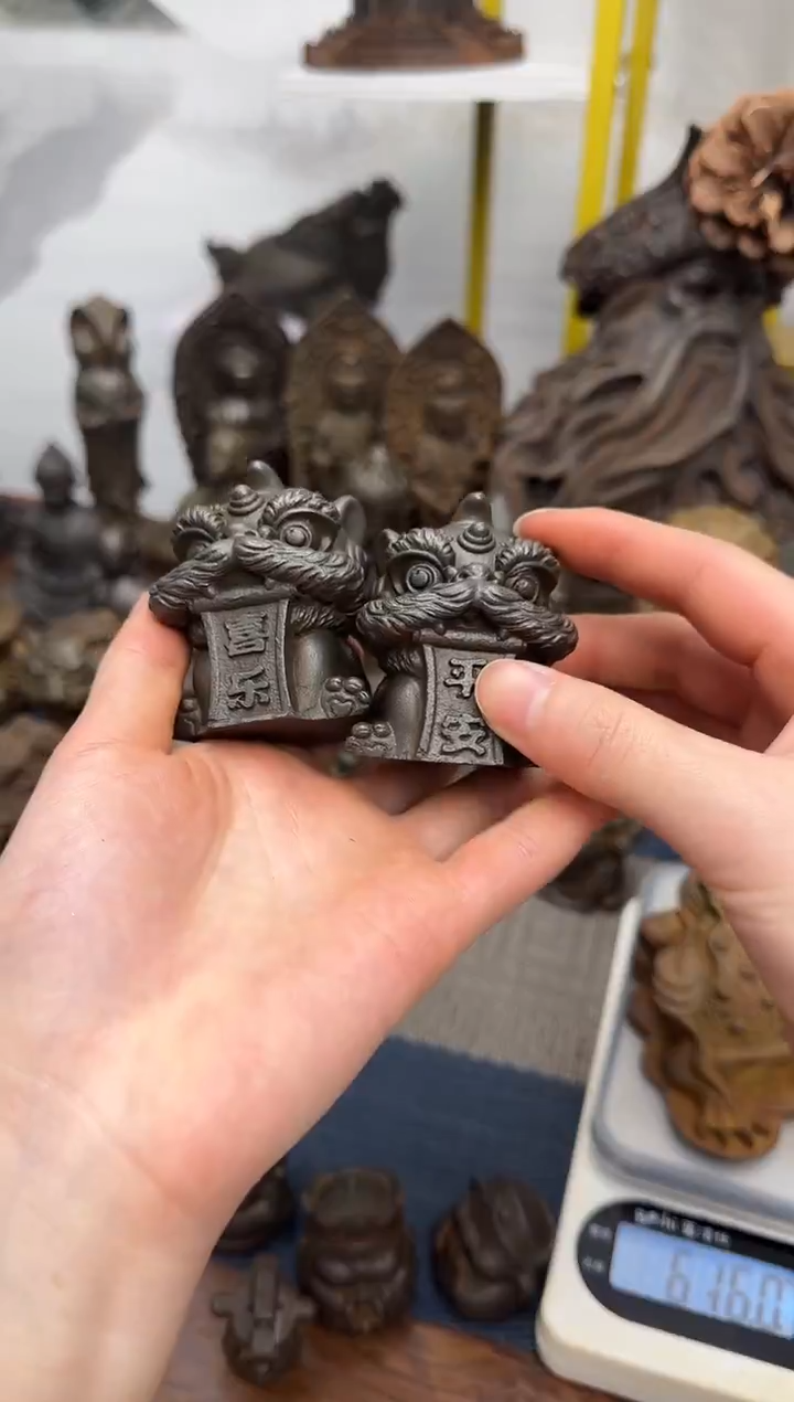 铁精致创意平安喜乐小舞狮