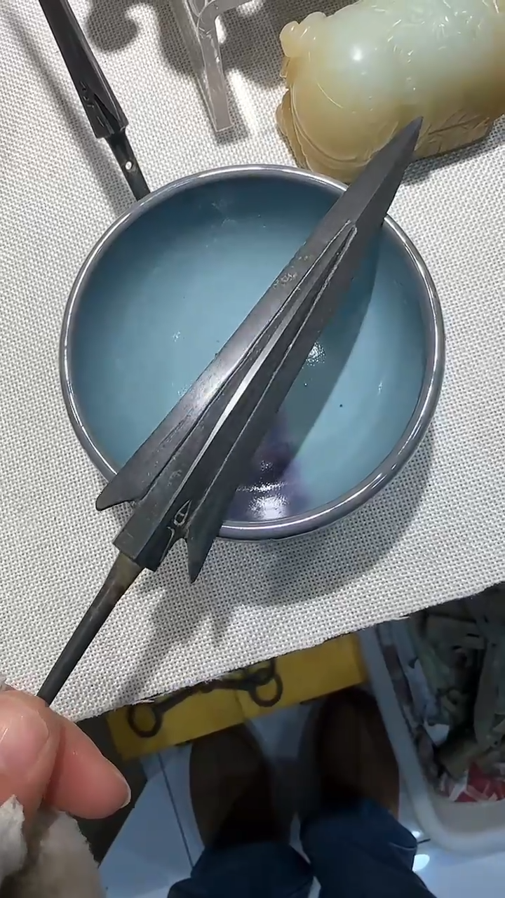 【闪购商品】瓷片店铺推荐官窑笔洗  