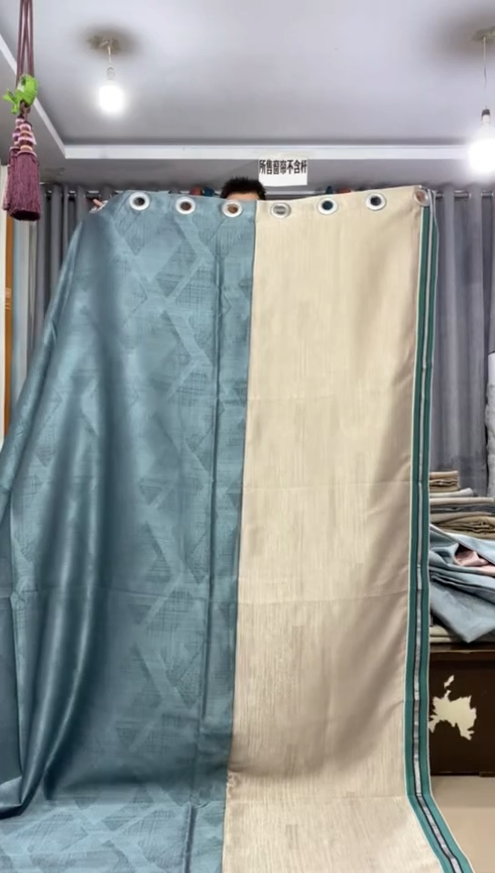 布成品窗帘6*2.75