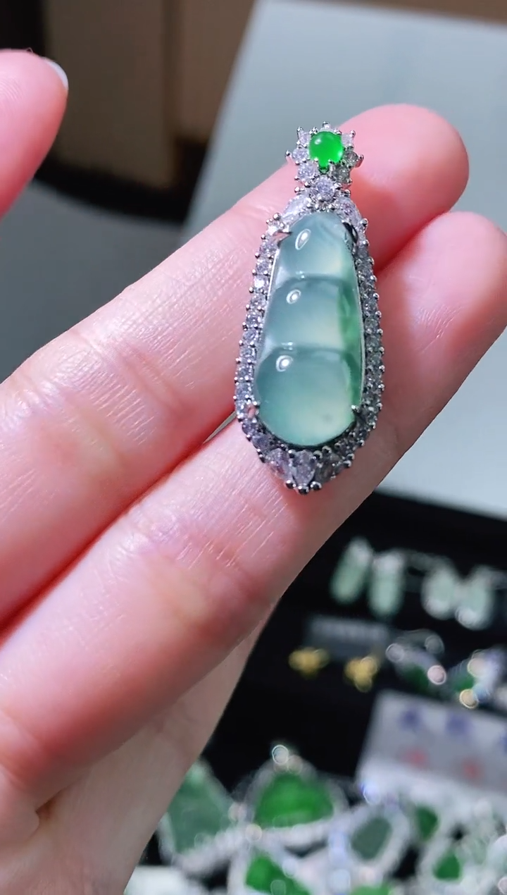 【闪购商品】翡翠未镶嵌颈饰精美翡翠-多样性只发一件H507