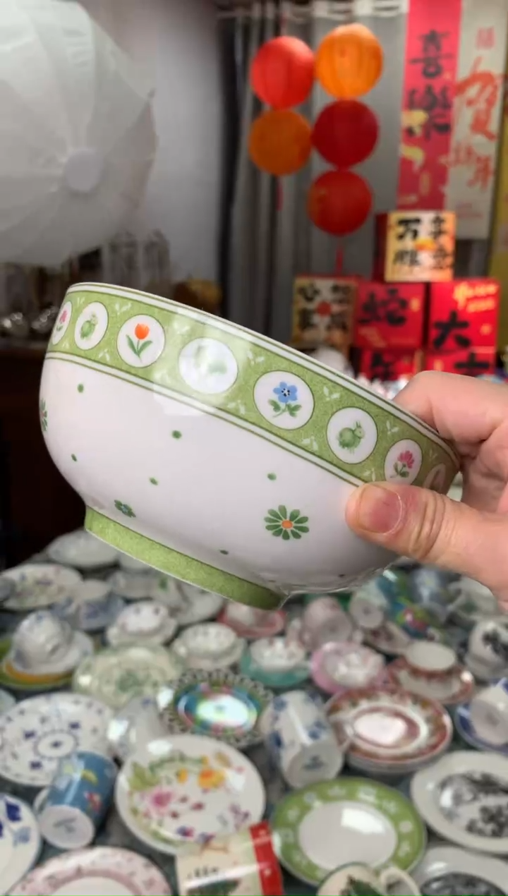 【闪购商品】瓷片陶瓷原单CC012餐具1个