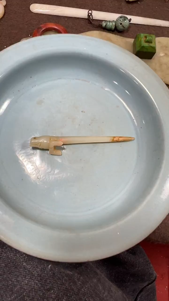 瓷片把件摆件888888888