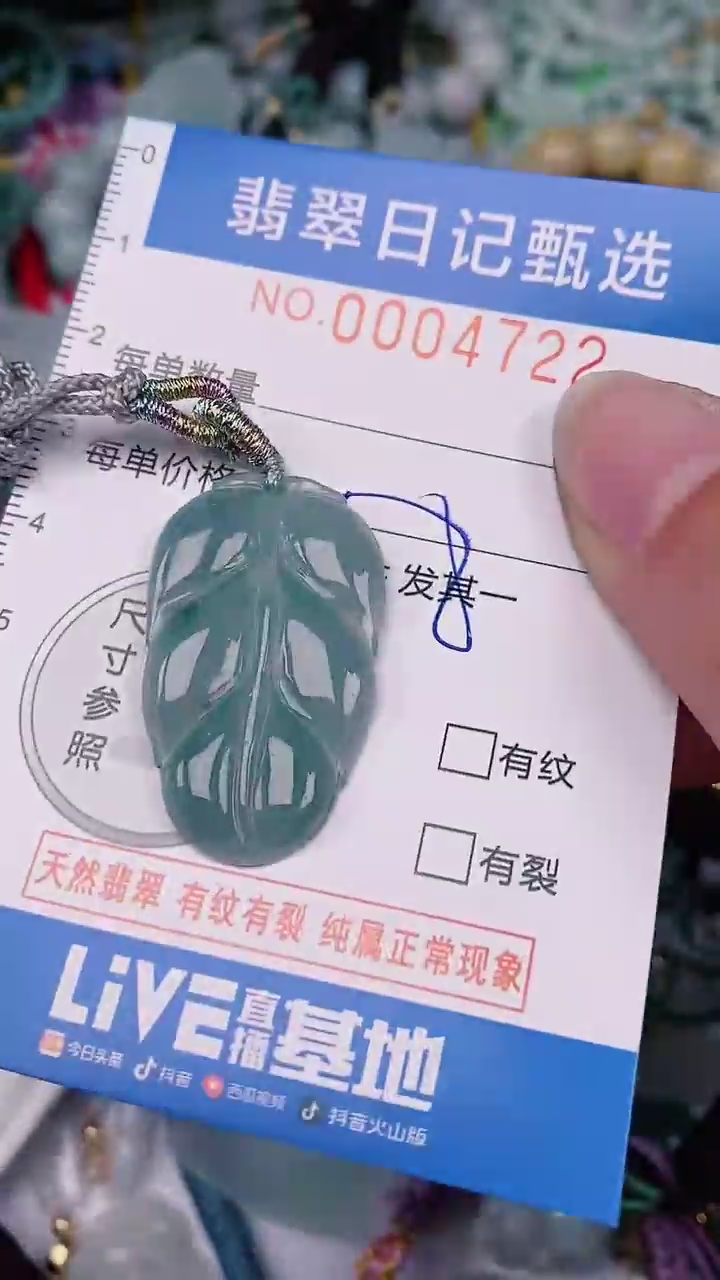 【闪购商品】翡翠颈饰未镶嵌00004722