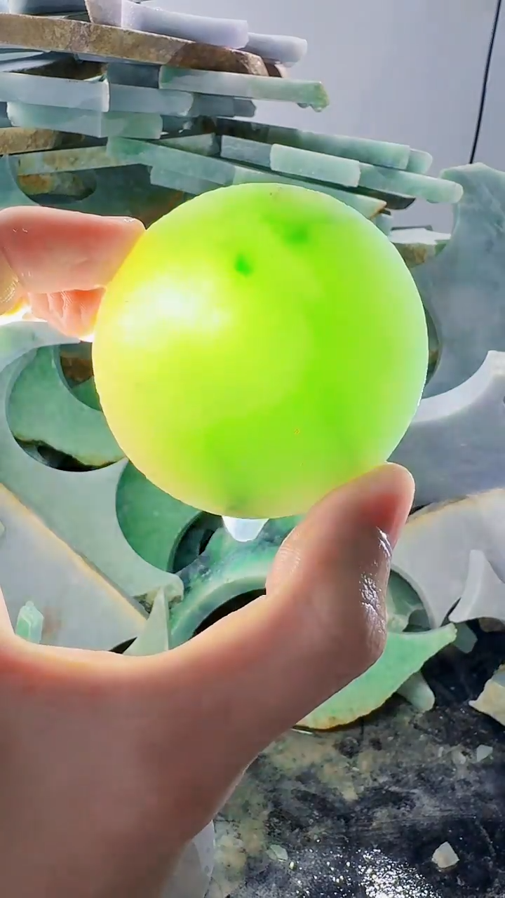 裸石翡翠缅甸翡翠A货文3495