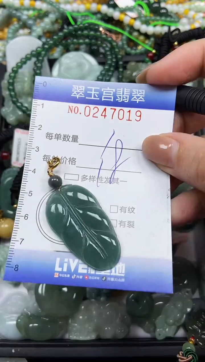 颈饰未镶嵌翡翠闪购C0247019