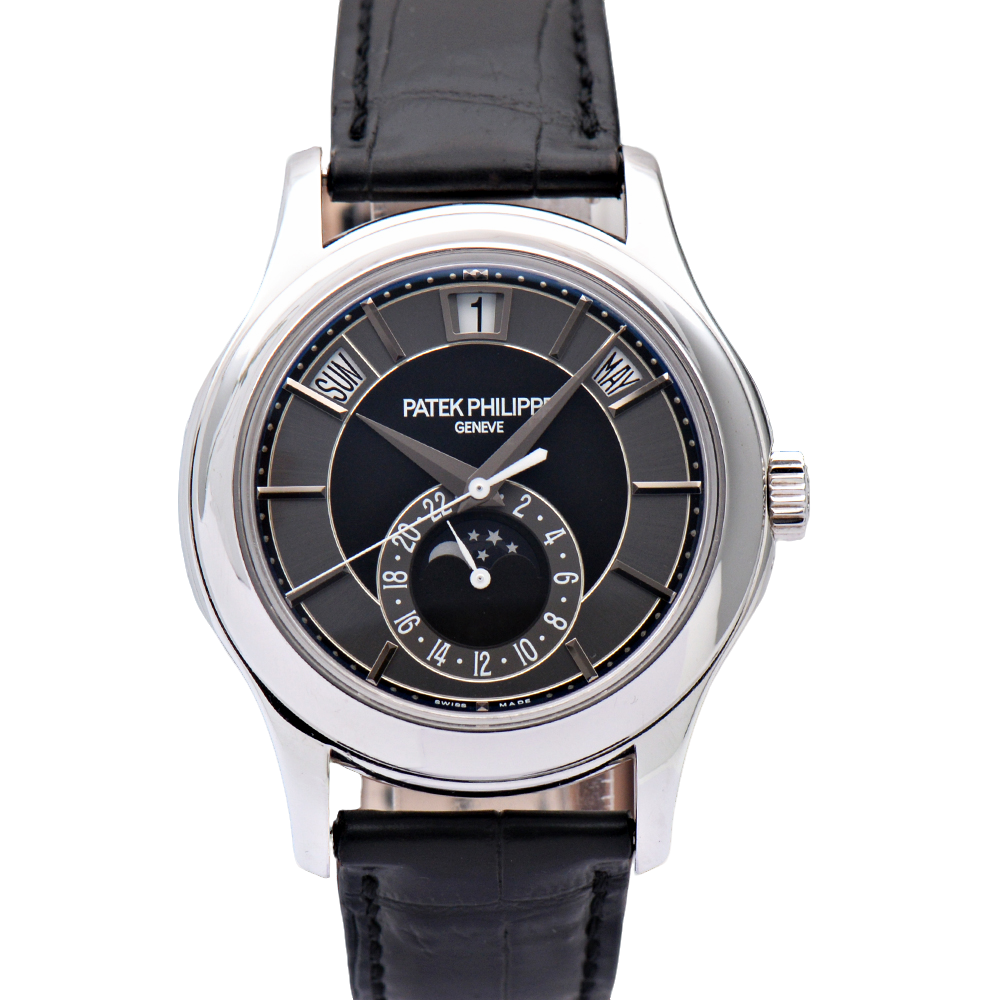 99新 Patek Philippe/百达翡丽 复杂功能5205G-010/40mm机械男表