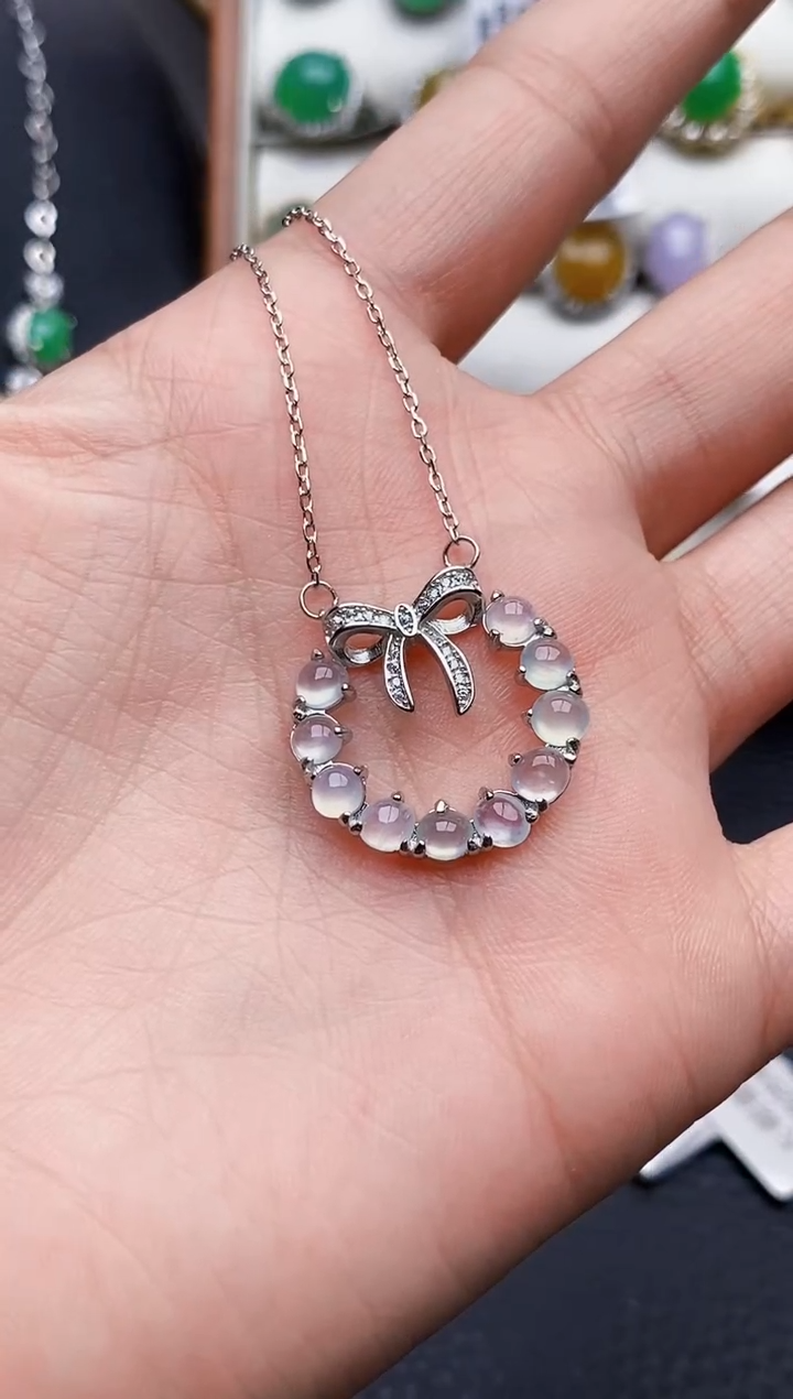 银S925镶嵌戒指翡翠0200