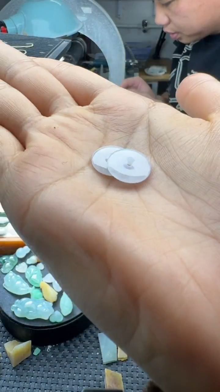 未镶嵌翡翠耳饰用****3耳饰一对