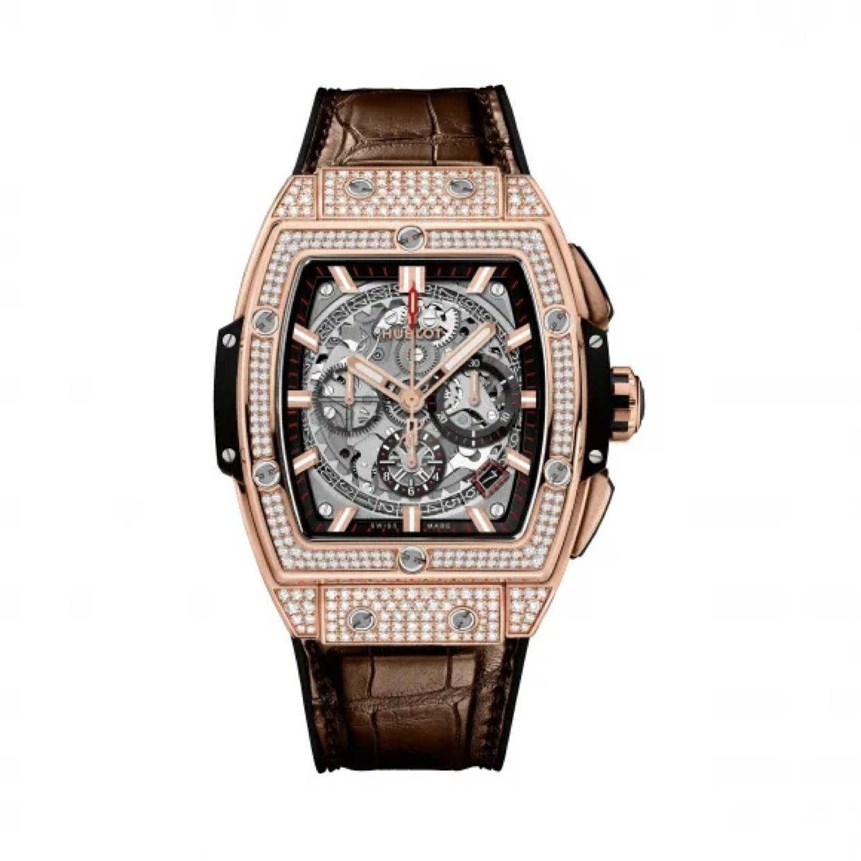 95新 Hublot/宇舶表 哈奢馆/名表/宇舶/641原钻/全套