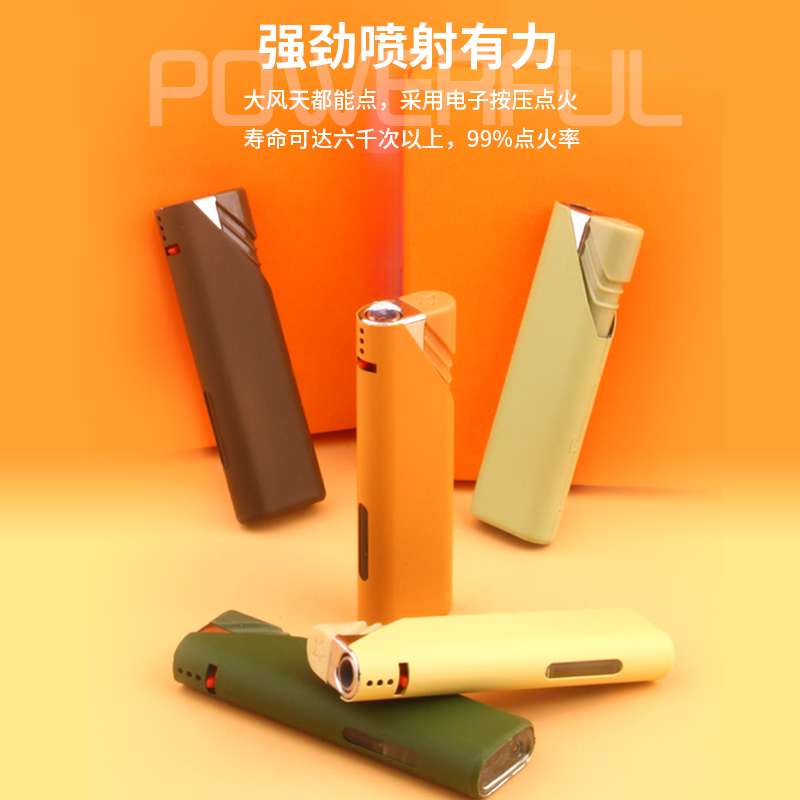 龙顺幸运猪蓝焰直冲打火机金属磨砂个性创意广告刻字过滤印字2025