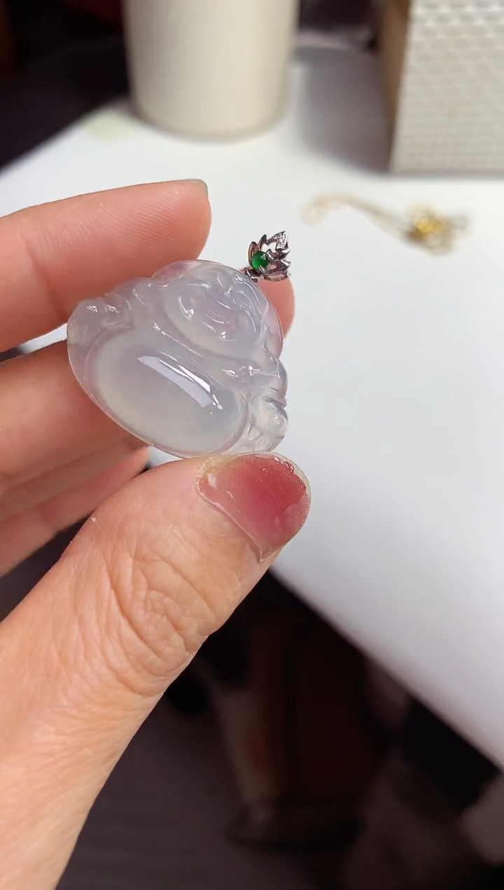 【闪购商品】翡翠颈饰未镶嵌佛公