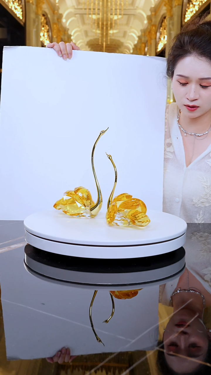 摆件YB00693天鹅摆件一组