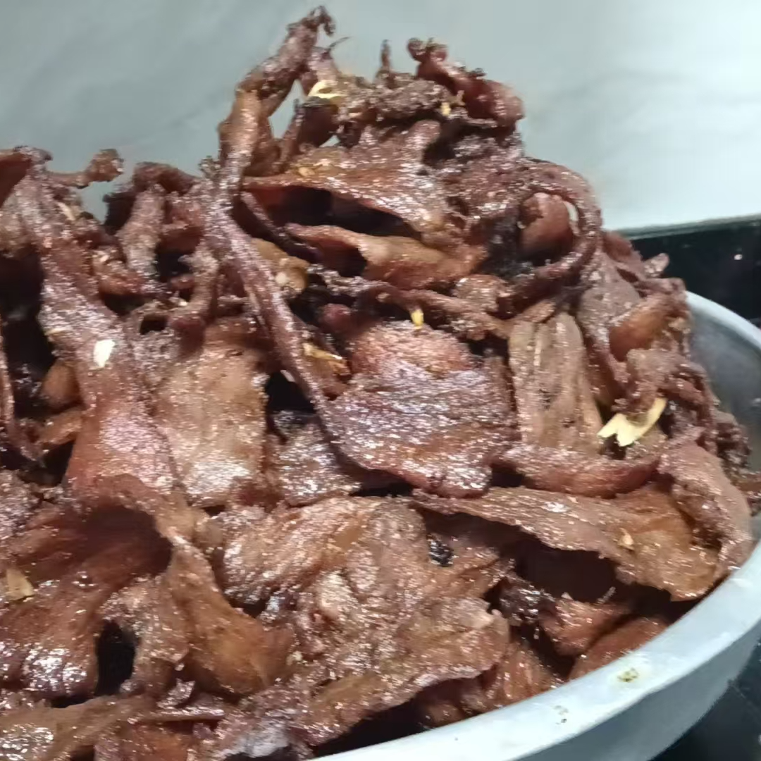 汕尾海丰公平特产黑猪猪肉脯好吃美味