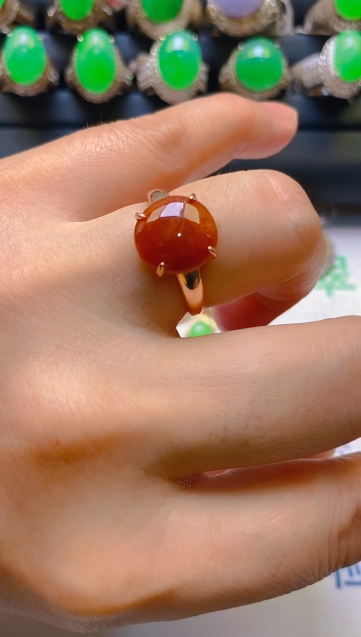 【闪购商品】翡翠耳饰银S925镶嵌天然A货翡翠1