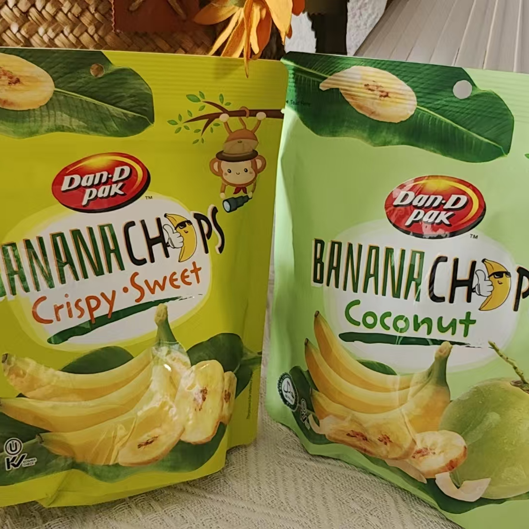 （截止25年7月中旬）越南原装进口  丹帝甜脆香蕉片120克