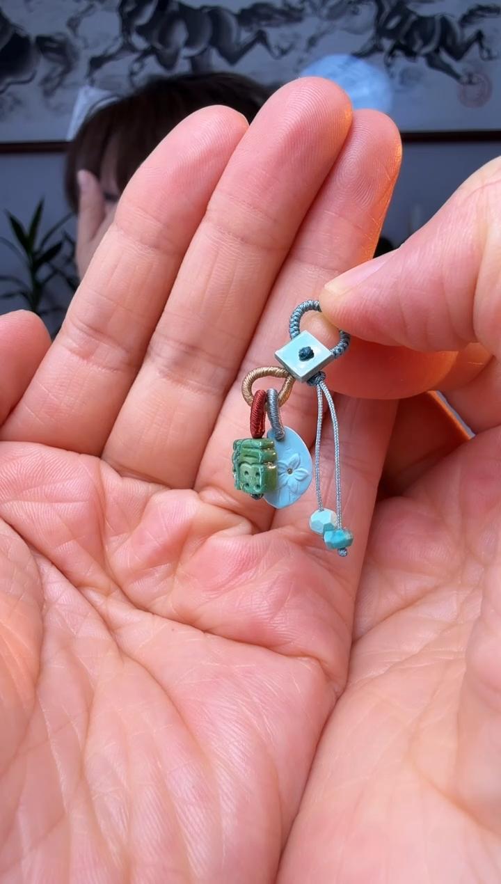 【闪购商品】绿松石未镶嵌提溜时尚百搭A1925