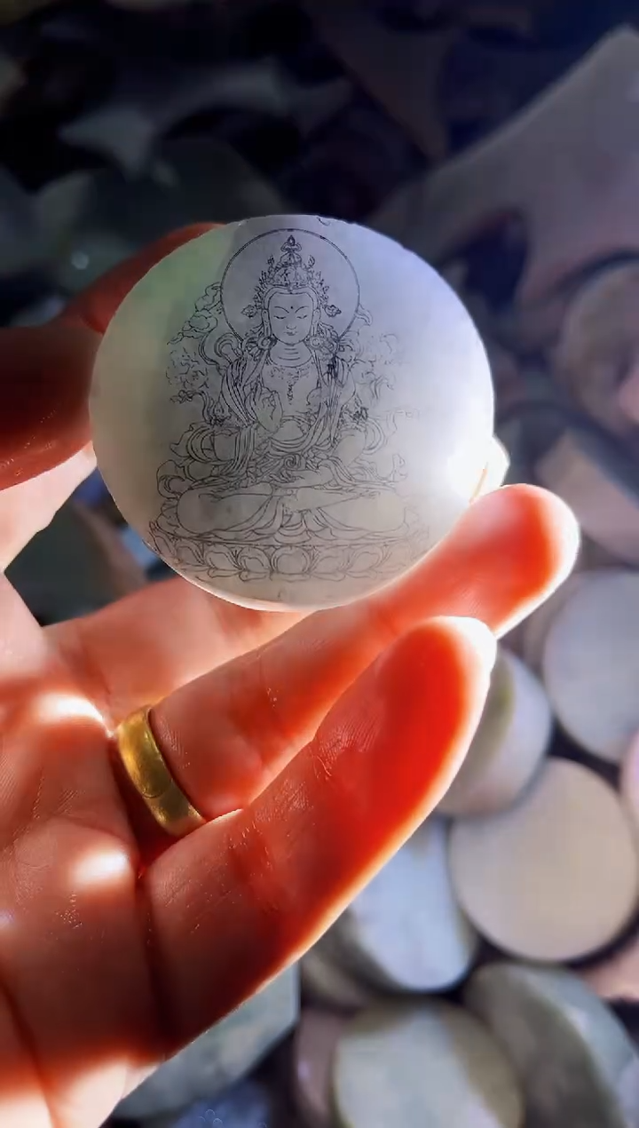 【闪购商品】翡翠挂件未镶嵌A货康壹367