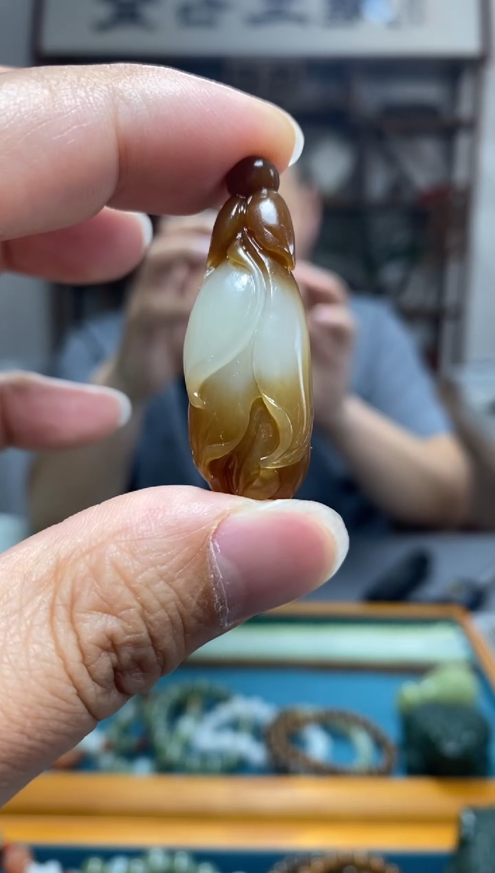 和田玉未镶嵌挂件123