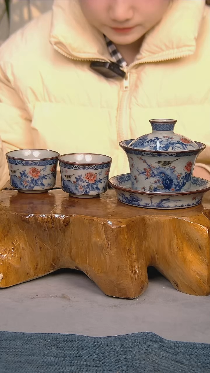 【闪购商品】简装家用款3件套 陶瓷家用茶具系列