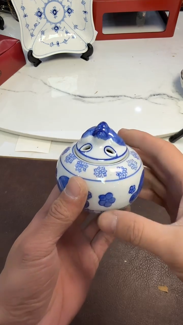 392···青花小香炉