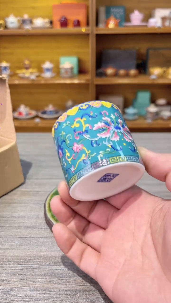【闪购商品】绿缠扳指茶具茶具