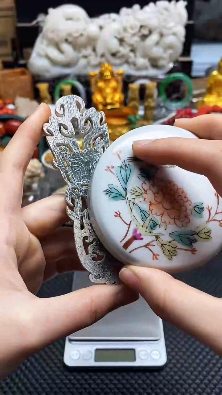 【闪购商品】瓷片瓷片瓷器 摆件1个