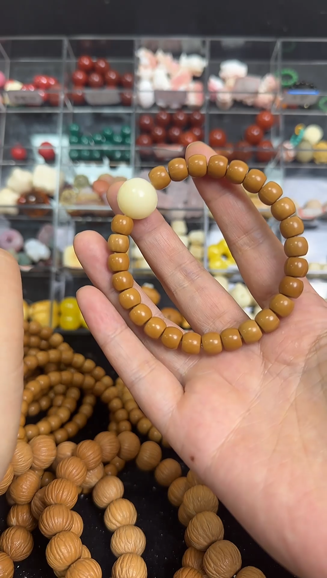 手串猴头核桃闪购直切微瑕（介意慎拍）菩提