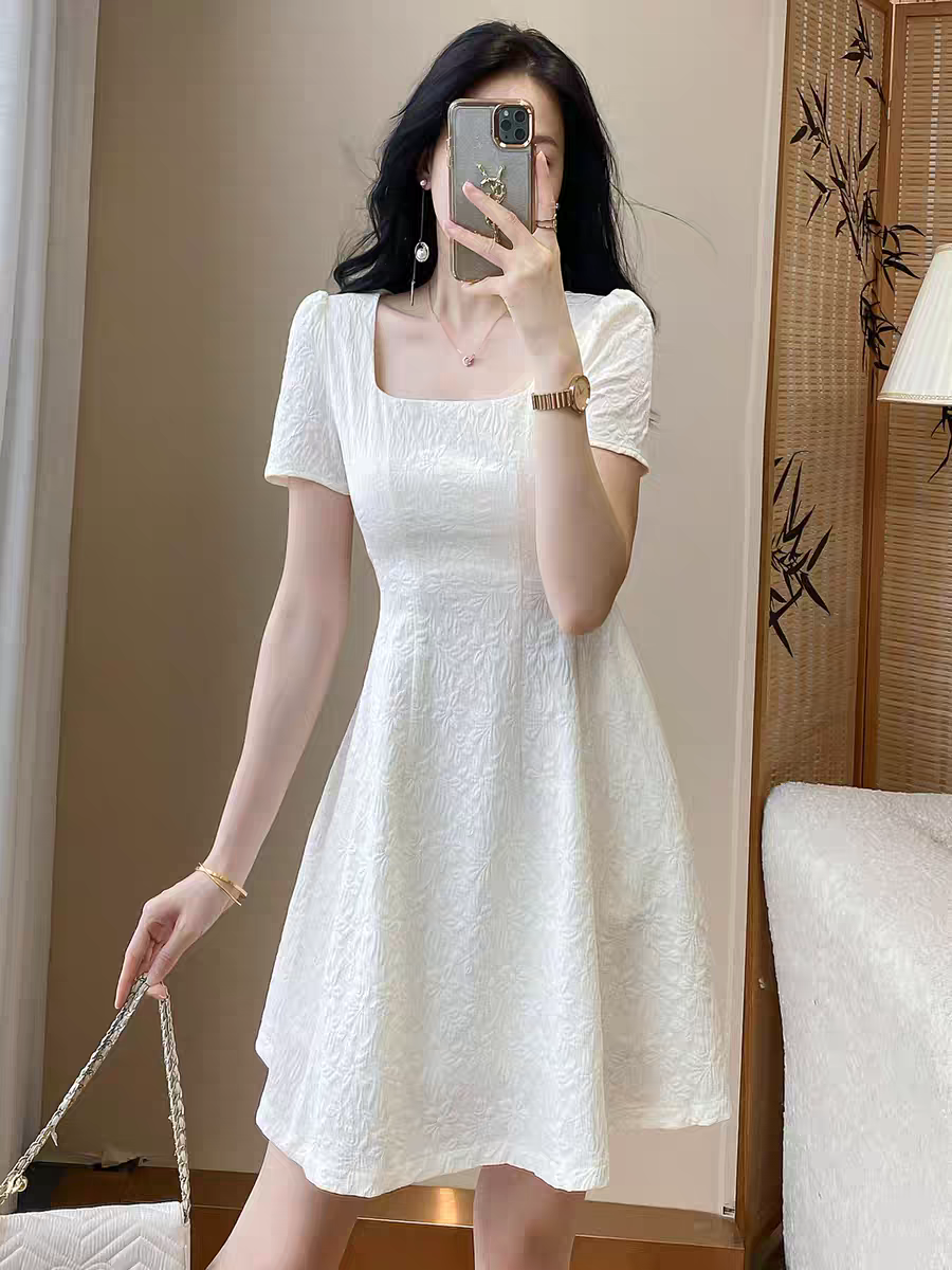 【101-200】幕赐高端时尚修身气质复古连衣裙