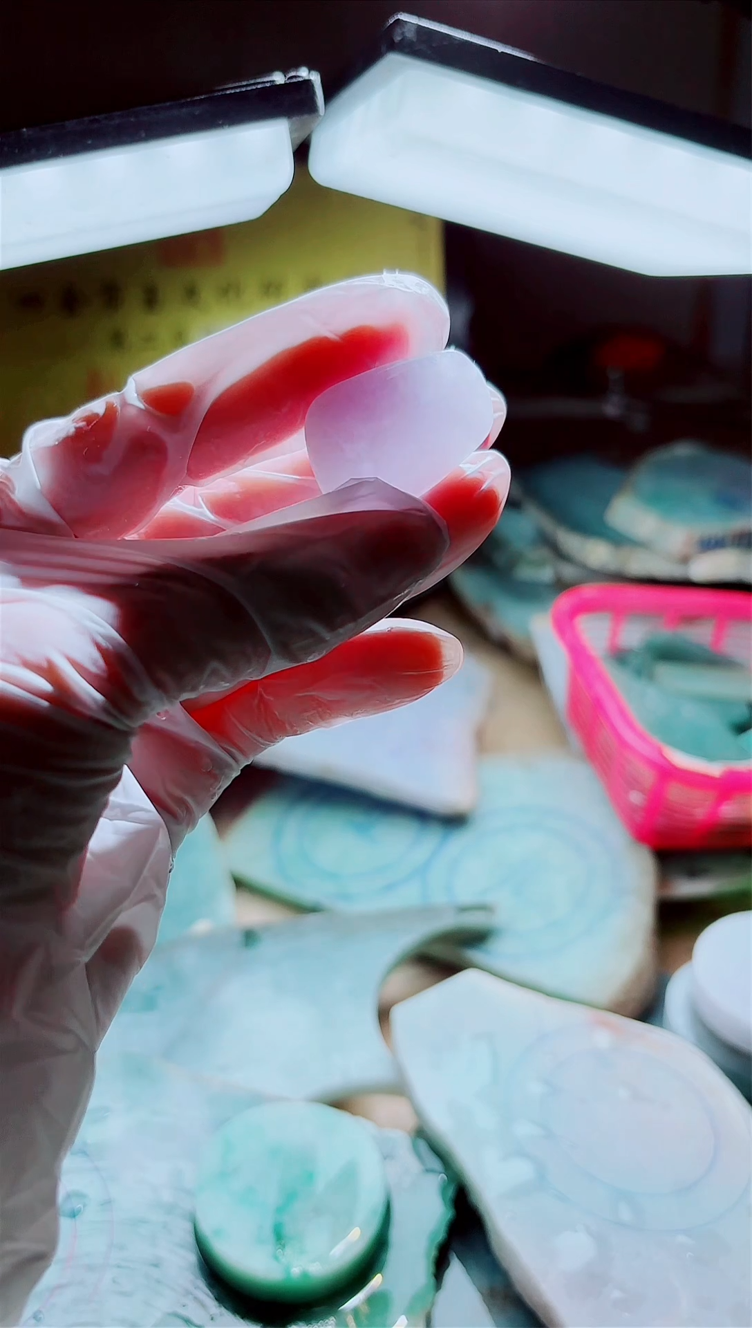 翡翠挂件未镶嵌A货曹璀795