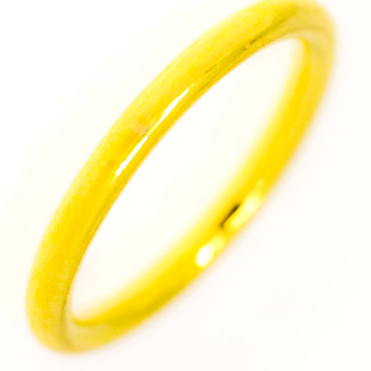 CBAI/菜百GA 足金戒指素圈-15