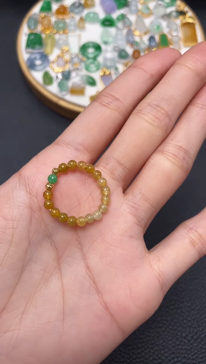 【闪购商品】翡翠戒指未镶嵌一个 JK690