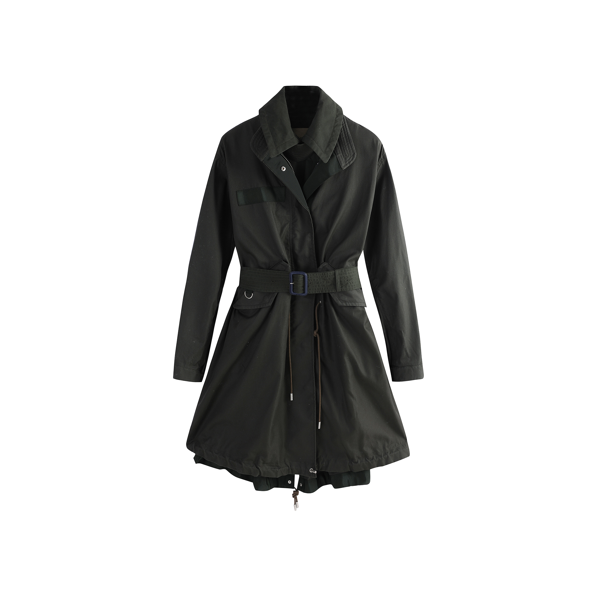 【解构】sa阔版假两件军工样式风衣HYLP1909-QF9002