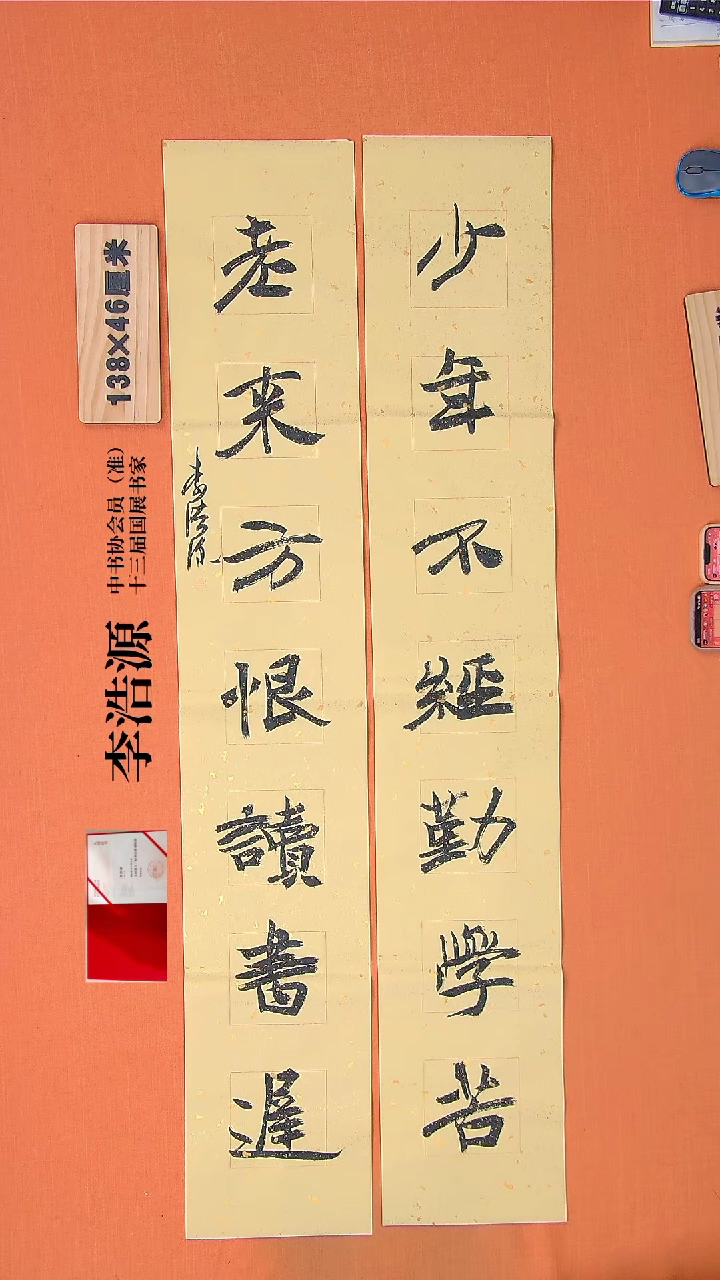 【闪购商品】书法76李老师书法作品