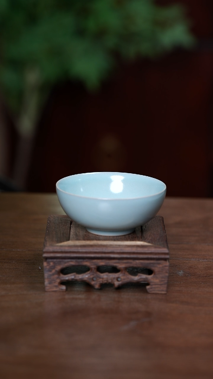 【闪购商品】L·宝丰宋官窑汝瓷普洱杯