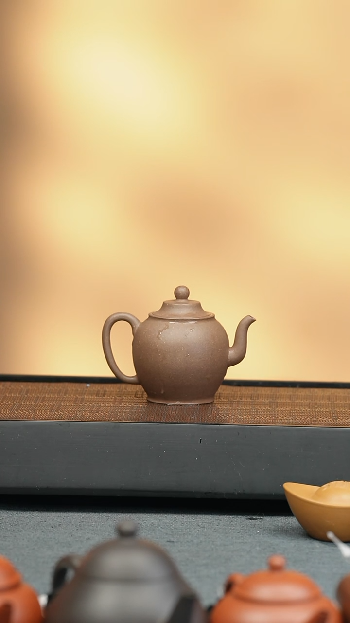 【闪购商品】紫砂茶壶五堂 平肩橄榄-瑞德堂