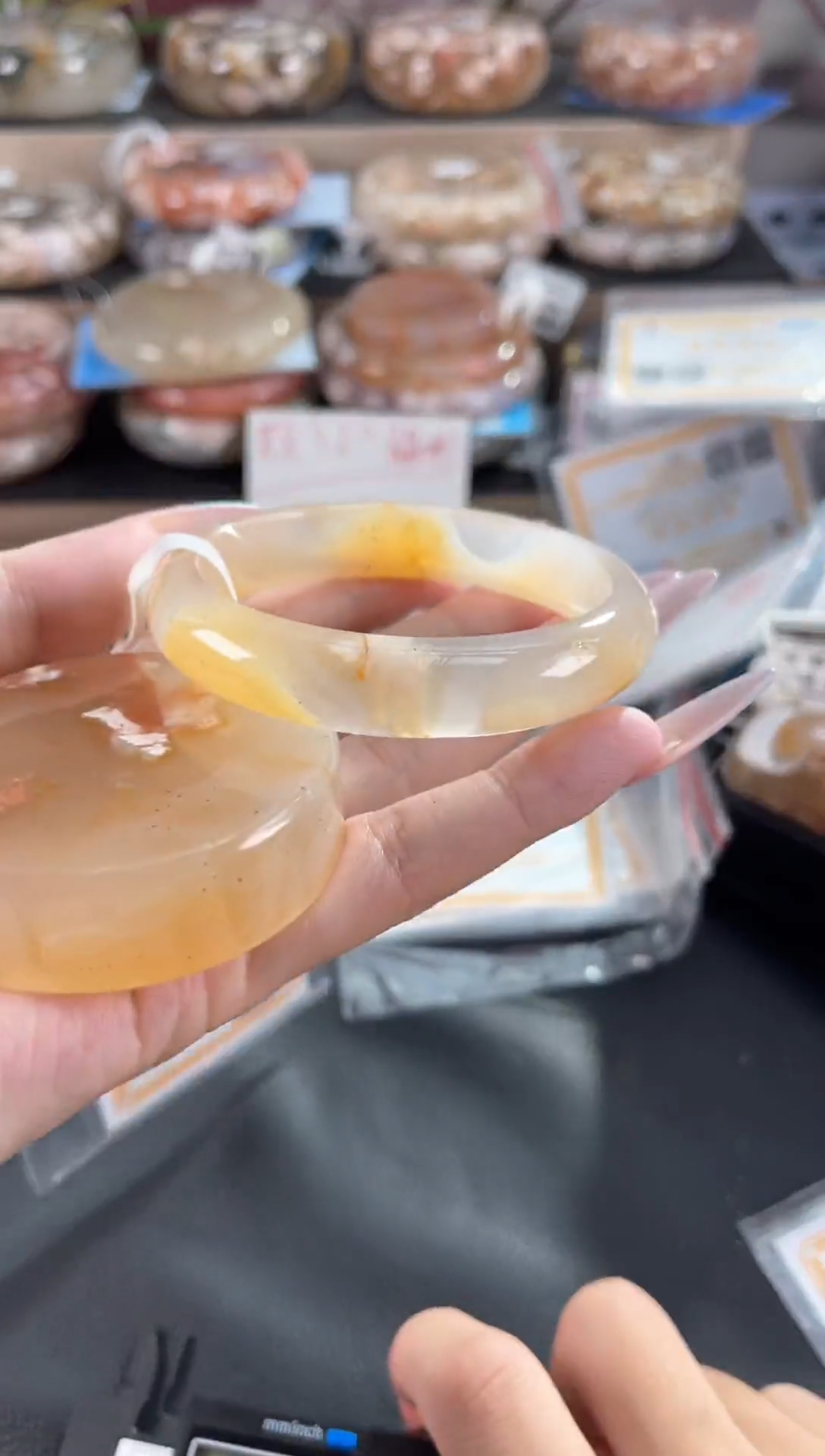 未镶嵌手镯石英质玉57