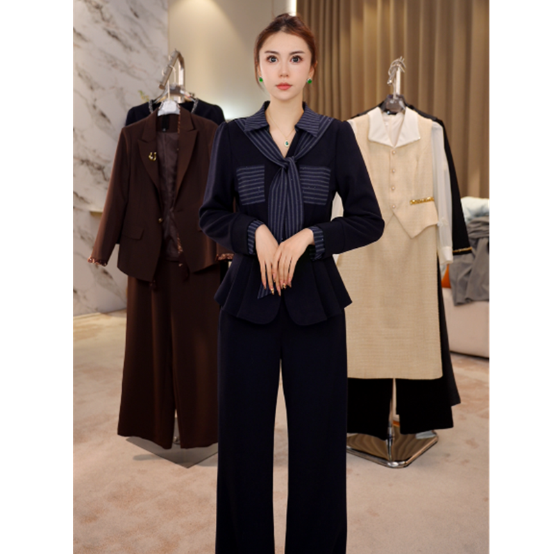 G9321小香风套装连衣裙2025新款女春秋轻奢高级感减龄两件套修身