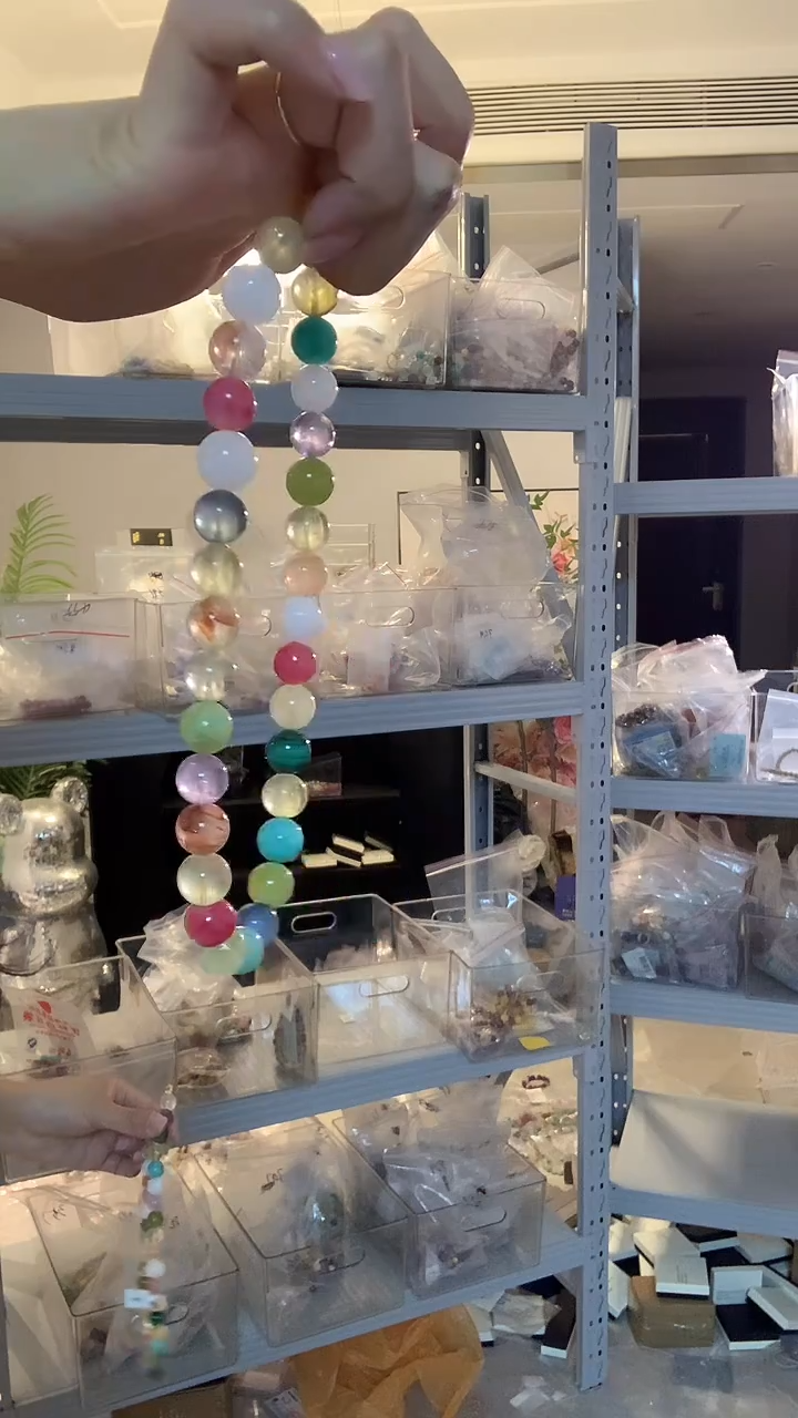 项链未镶嵌水晶彩虹多宝项链552号（多样性发其一）