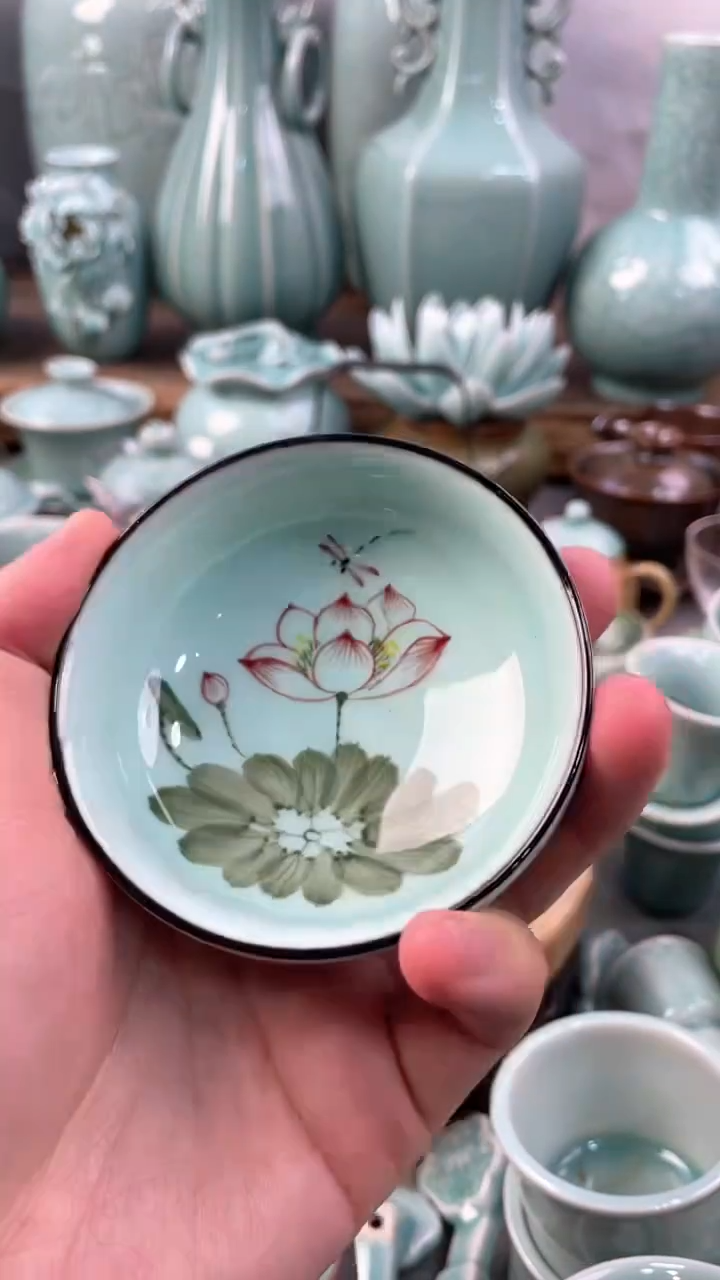 【闪购商品】特价 微瑕 慧仙青瓷