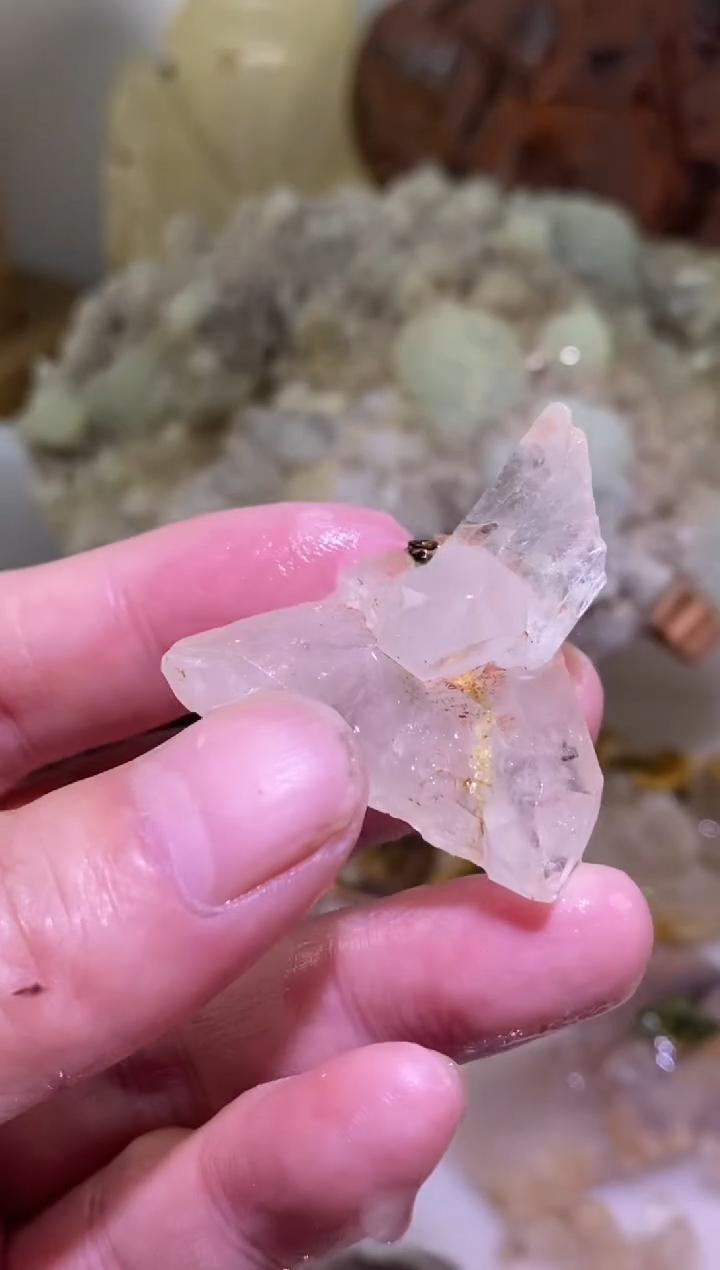 未镶嵌珠宝半成品水晶83号四川美姑超七花园水晶