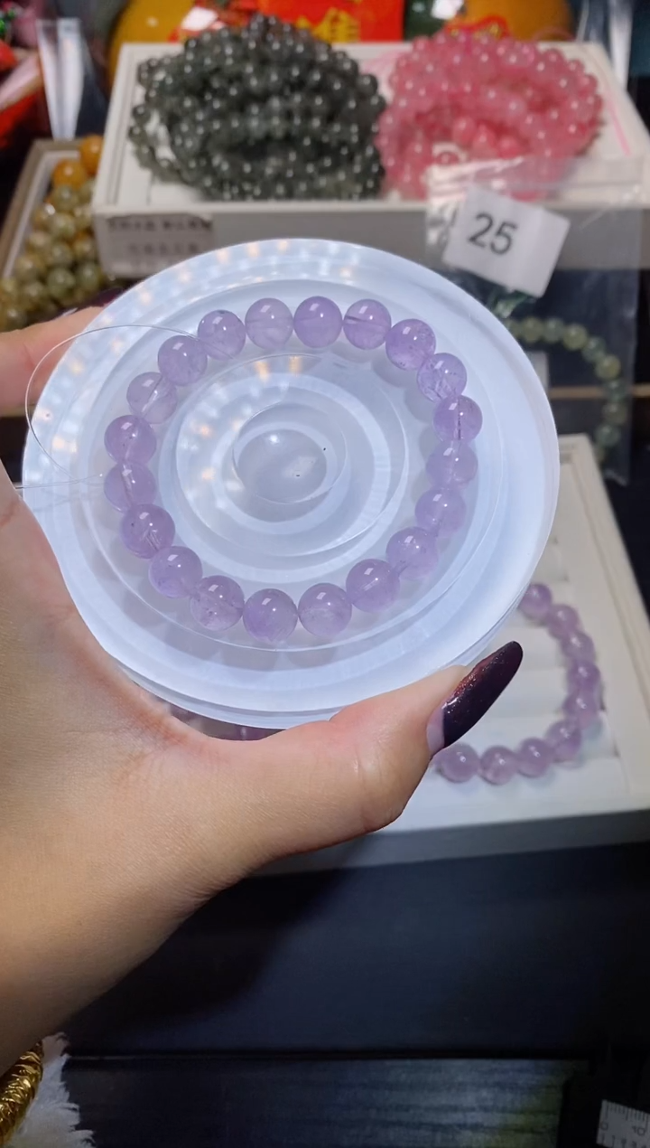 【闪购商品】水晶手链未镶嵌紫水晶032