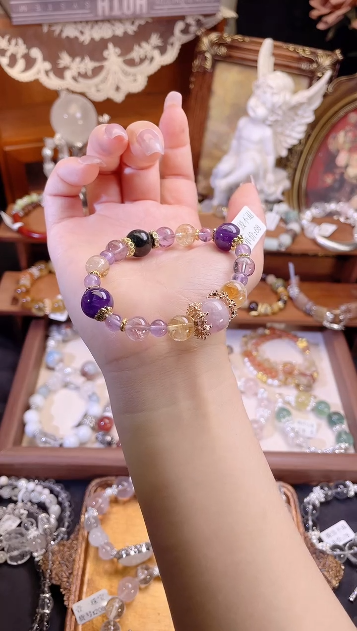 【闪购商品】水晶手链未镶嵌2024多样性发货