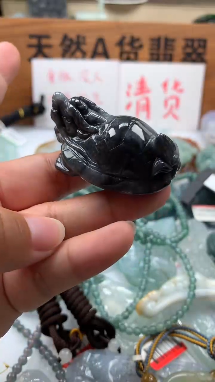 【闪购商品】翡翠颈饰未镶嵌保真天然A货翡翠