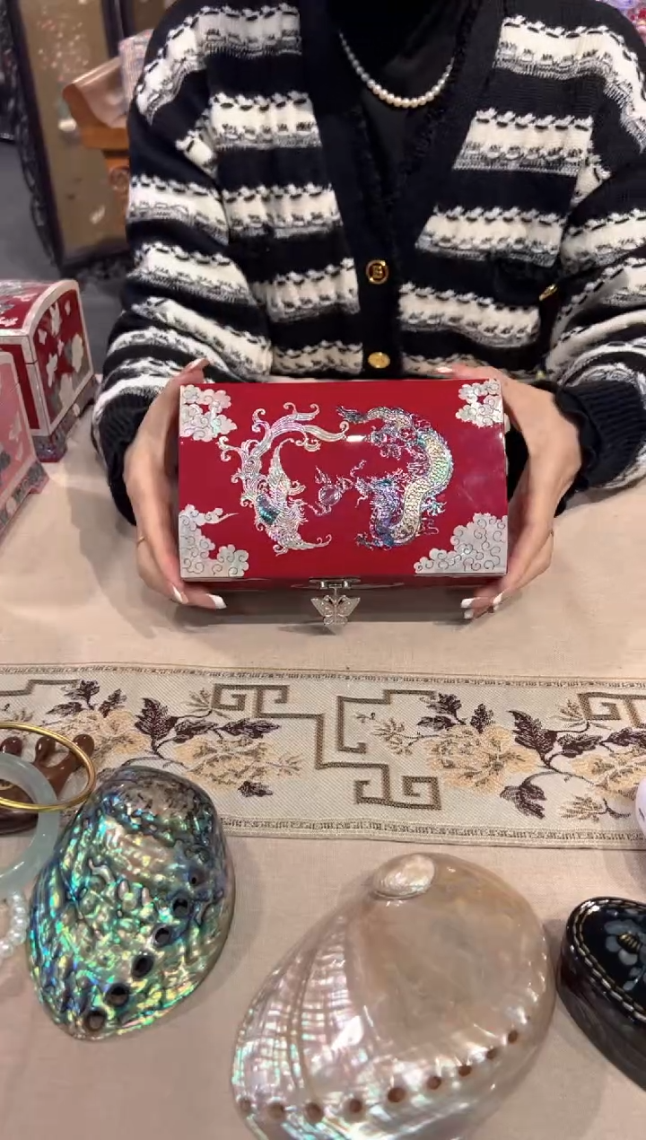 【闪购商品】按扣满贝底·弘贝雅螺钿漆器文化馆