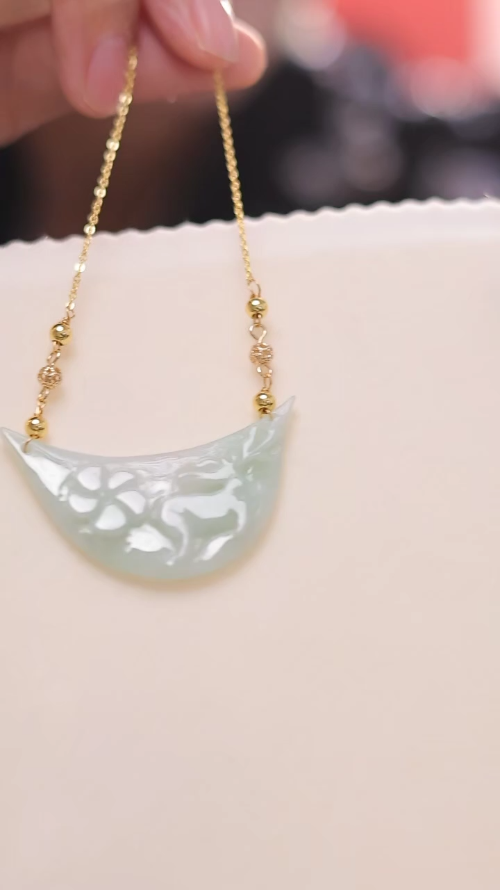 【闪购商品】翡翠颈饰未镶嵌24小时内发货质保A货