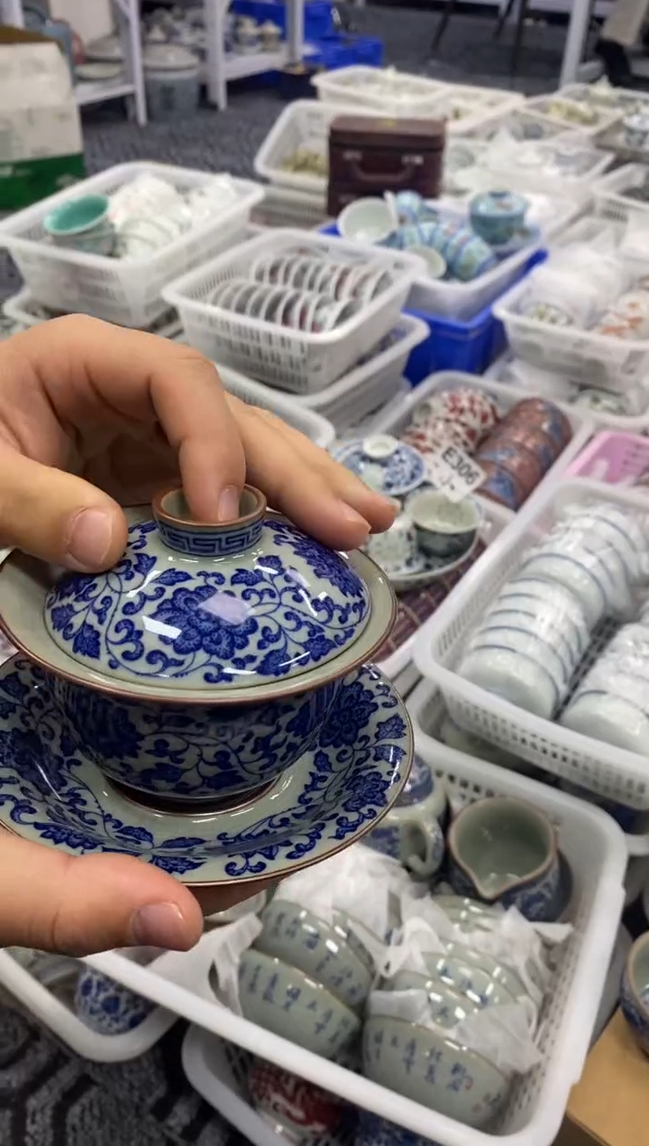 摆件陶景德陶瓷茶具容量约160