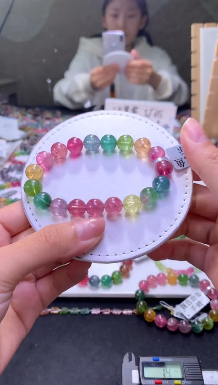 未镶嵌手串碧玺A13【天然碧玺】