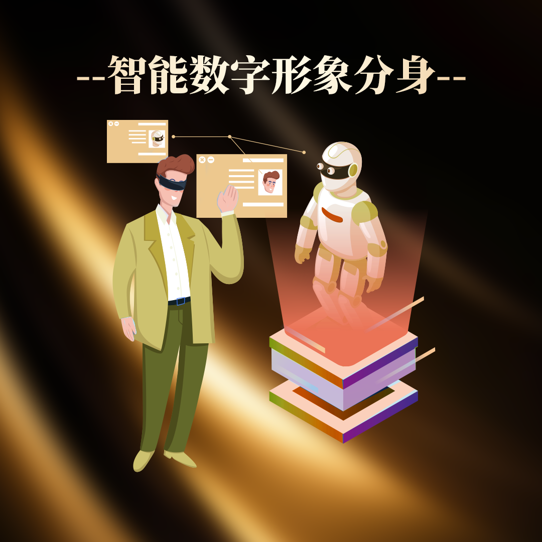 智能数字形象分身（zg-lg-S）读书卡