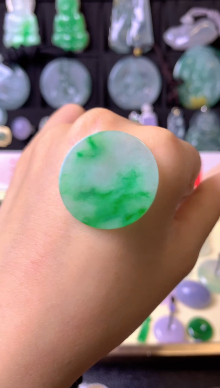 【闪购商品】定制翡翠未镶嵌毛货抛光