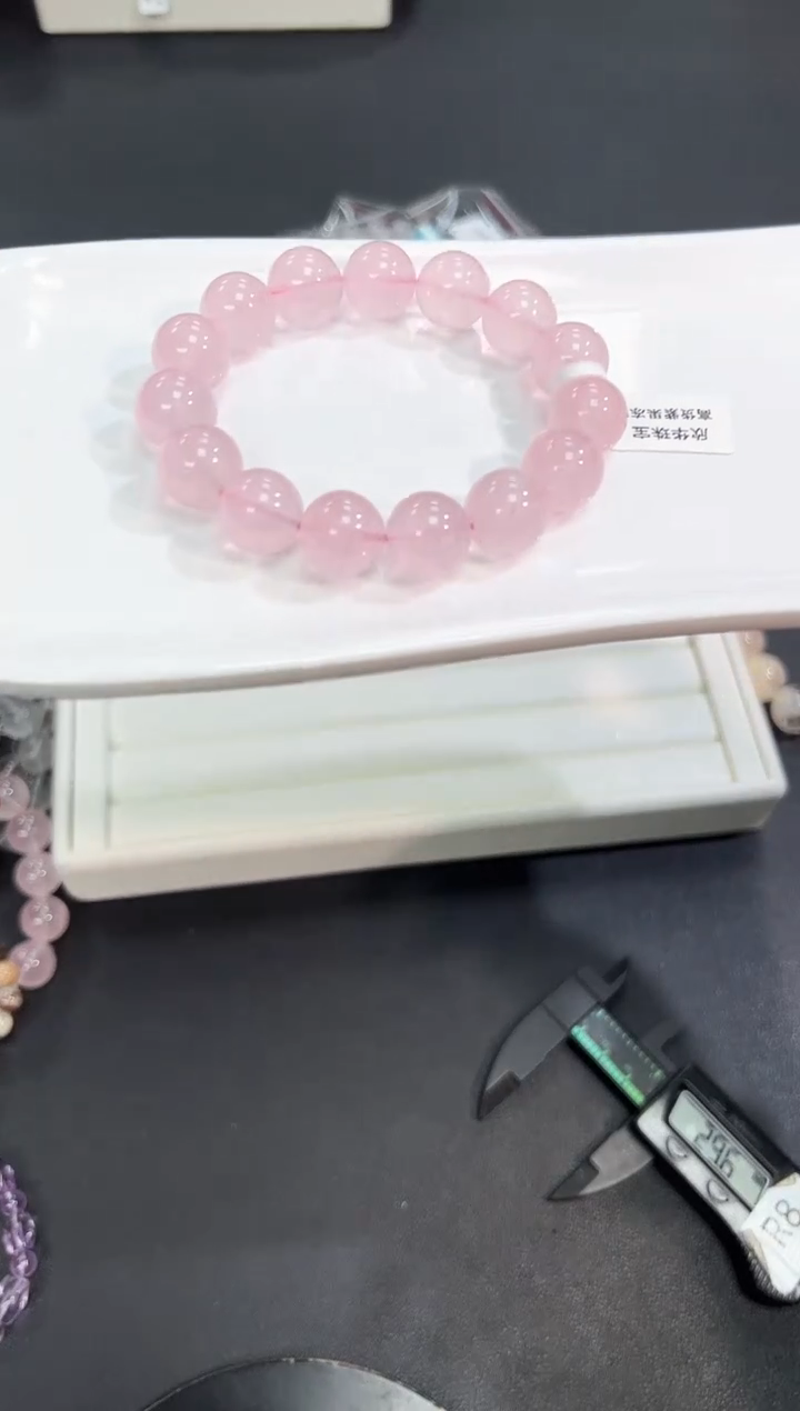 【闪购商品】水晶手串未镶嵌81f多样性发其一/1条14mm默认微瑕